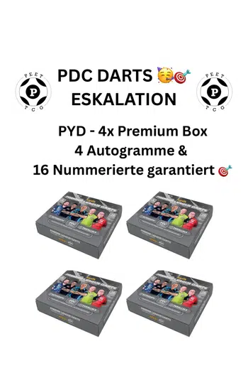 Darts Eskalation 🥳🎯 PYD 4x Premium Box