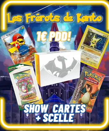ENORME SHOW CARTES + SCELLÉ ! ⚡️ (WIZARD, DP, XY..)