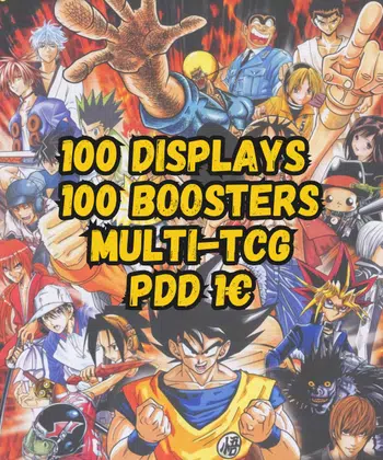 MEGA LIVE ! 100 BOOSTERS PDD1 FREE FDP