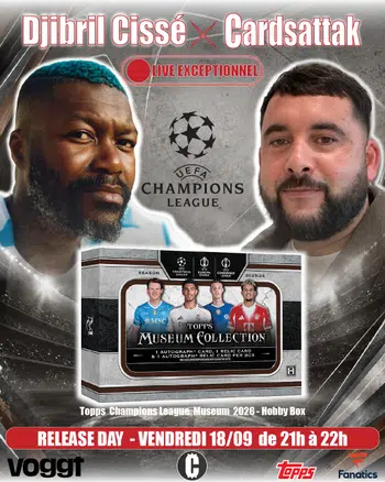 cardsattak X Djibril Cissé  // Topps Champions League Museum 2026  RELEASE DAY !!