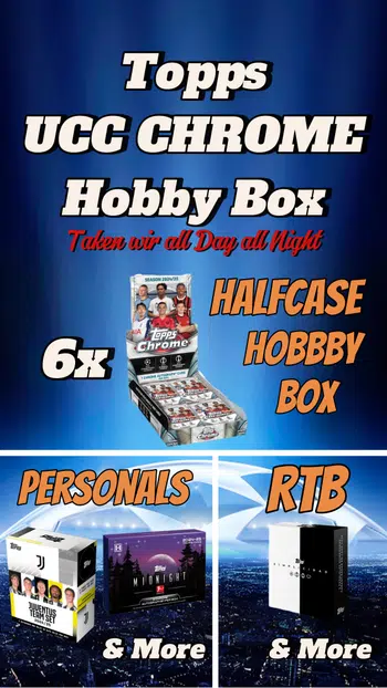 🔥UCC Chrome Half Case Hobby 🔥Hier fliegen nicht nur die Karten – sondern auch die Fäuste vor Freude!🔥