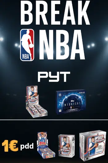 break topps !! 1 euro pdd + break pyt achat immediat