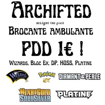 Live BROCANTE | 1€ PDD | Wizards, Bloc Ex, HGSS, Platine, DP