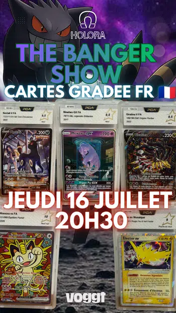 🇫🇷THE BANGER SHOW CARTE GRADEE RECENTE FR 🇫🇷