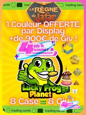 🎂1€ PDD Anni'Voggt🍀🐸 1 Couleur OFFERTE par Display + 900€ de Lots !🍀🐸 Déjà 3 Case et 4 Enchantées !!