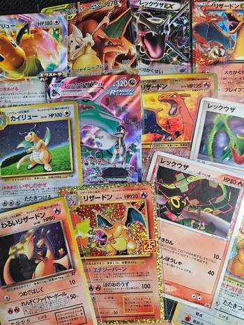 Only Dracaufeu Rayquaza Dracolosse 100% Jap