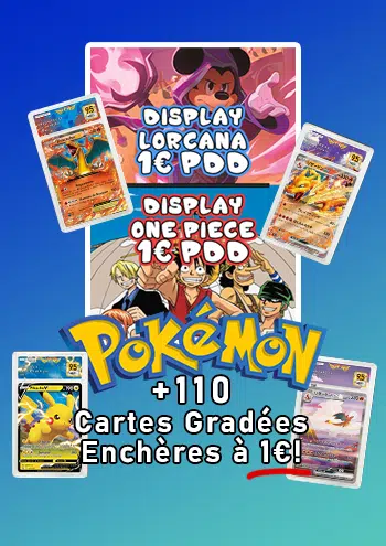 Display One Piece/Lorcana/Cartes gradées Pokémon