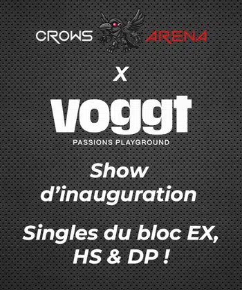 ✨Show d'inauguration Crows Arena ! Singles du Bloc EX, HS & DP en gros volume 💫💫