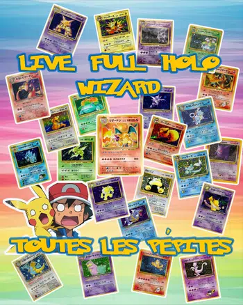 LIVE 100% WIZARD HOLO VINTAGE