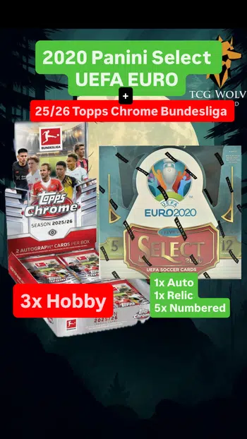 🔥Panini Select UEFA EURO + Topps Bundesliga Chrome🔥