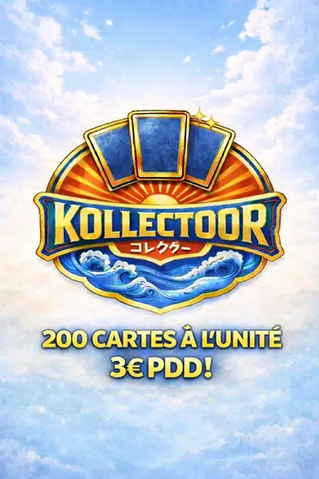 200 CARTES À L'UNITE 3€ PDD !