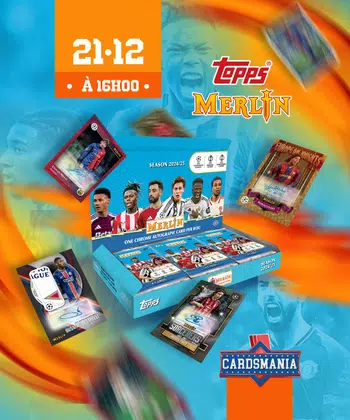 BREAK MERLIN SOCCER - 3 CASE BREAKER DELIGHT + 1 CASE HOBBY