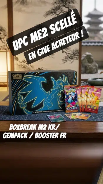 🚀 UPC ME2 EN GIVE ACHETEUR 🚀 BOXBREAK Multiserie -> GEMPACK / M2 kr / Booster Fr
