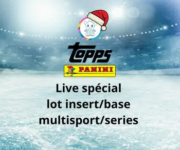 Live spécial  lot insert/base  multisport/series