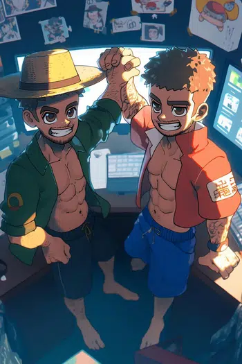 4boubou->4Sr =Ace Manga OP09Jap CowboyGame