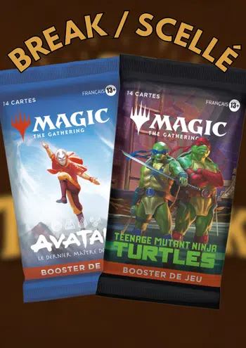 🔥​​🇫🇷 MAGIC : BOOSTERS DE JEU AU CHOIX : TORTUES NINJA + AVATAR !