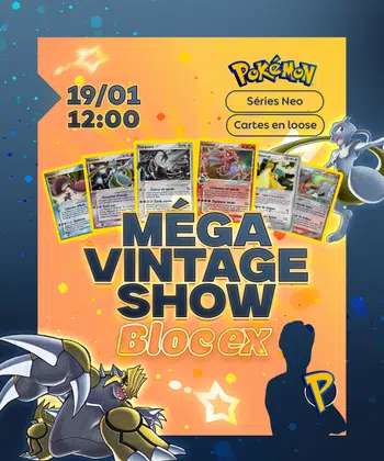 Le Plus Incroyable Vintage Show du Bloc EX -> Rayquaza Star, Mewtwo Star, Léviator Star, Ténéfix holo reverse et plein d'autres folies à 1€ prix de départ 😱🚀🔥🤯😍