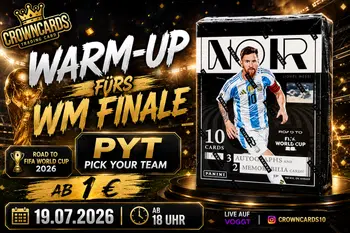 WM Finale WARM-UP mit Panini NOIR
