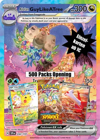 🔥500 Booster Surging Sparks Ripsession🔥Singles Ab 1€ !