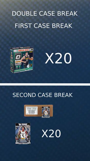 Case break Panini Donruss Optic Basketball Mega 23/24 WEMBY RC et case break Panini Mosaic Basketball Hobby Blaster 24/25