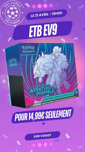 🎁 ETB EV9 POUR 14,99€🎁