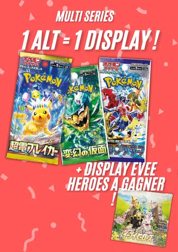 1 PDD 🚨🔥 1 ALT = 1 DISPLAY ! DISPLAY EVEE HEROES A GAGNER ! 🚨🔥 15 SERIES