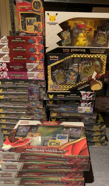 gros live scelle et boxbreak  25 ans  Légendes Brillantes