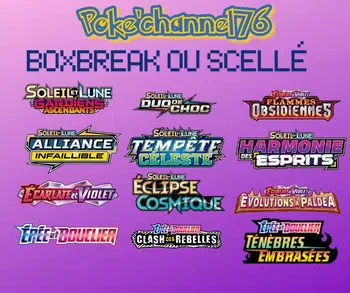 [Boxbreak ou Scellé] Artset Booster box display etb