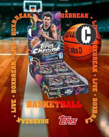 TOPPS CHROME COSMIC BASKETBALL CASEBREAK !