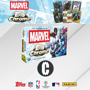 release day ! TOPPS CHROME MARVEL 2025