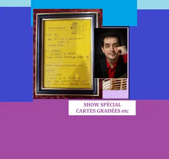 SHOW SPECIAL CARTES GRADEES !!! ET PAS QUE ...