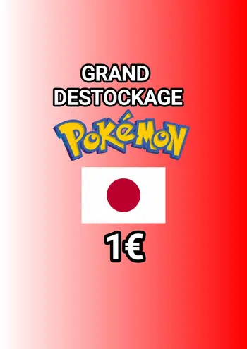 GRAND DESTOCKAGE JAPONAIS 1€PDD