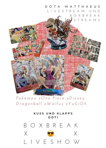 One Piece - Doti Rogers Jagd nach dem One Piece und PKM Sonderbonbon  Boxbreak Stream