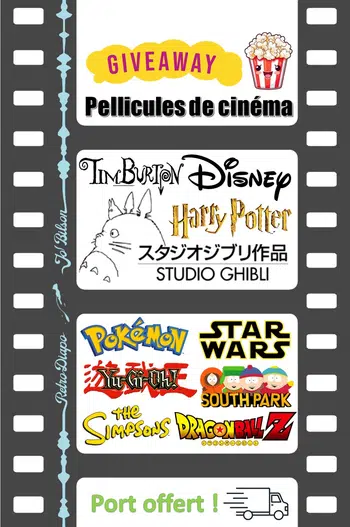 🎞️ Pellicules cinéma Multi-Films 🎥