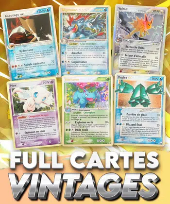 Le Vintage Show -> Les Plus Belles Cartes du Bloc EX en looses et gradées  🚀😱🔥😍🤯