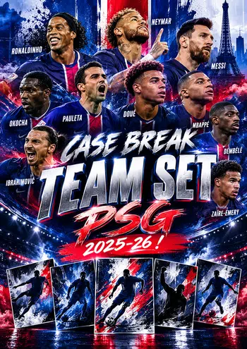GROS CASE BREAK PSG TEAM SET 2025-26 ⚽️
