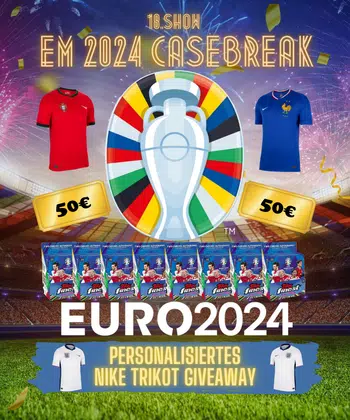 EM 2024 CASEBREAK!🏆⚽ EM NIKE TRIKOT GIVEAWAY!🎁🎉+ 2x50€ Voggt Gutschein!🤑