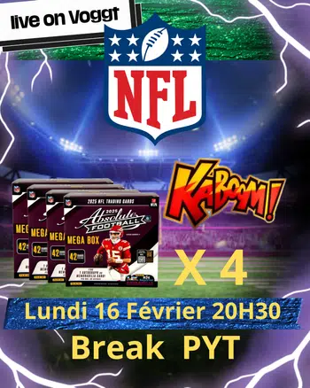 NFL break on continue la chasse à la KABOOM