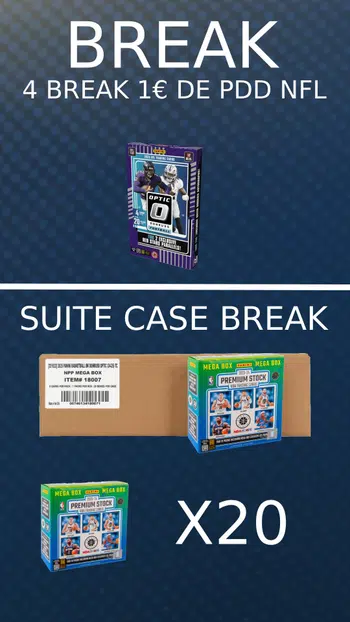 BREAK NFL OPTIC INTERNATIONAL 2025 1€ DE PDD