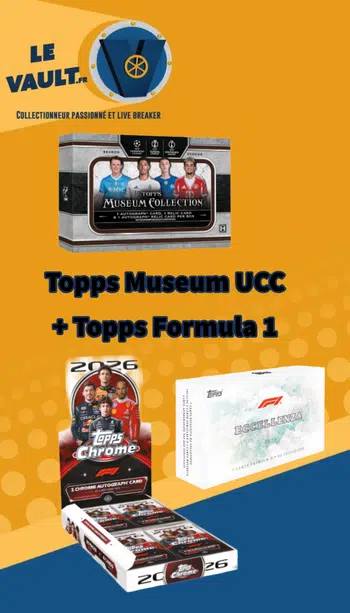 Topps Museum UCC + Topps Formula 1 - 1 € Prix de départ