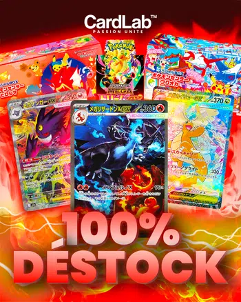 💎100% DÉSTOCK CARDLAB - Déstockage Le Meilleur Du TCG JP & CN (Wizard à Mega Dream) ⭐