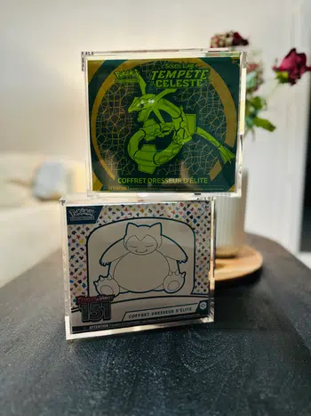 💥 PROTECTIONS ACRYLIQUE ETB DISPLAY BUNDLE & BOOSTER AU MEILLEUR PRIX 🤩
