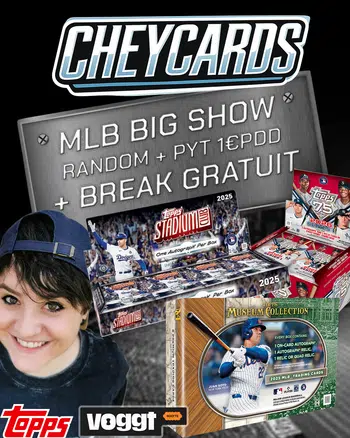 MLB - 1€ PDD + BREAK GRATUIT ⚾️