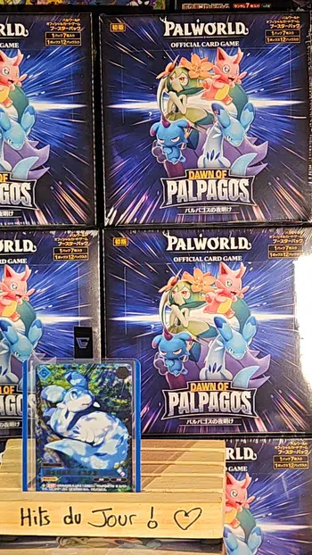 💫 Boxbreak Palworld TCG ! BP01 et display en give !