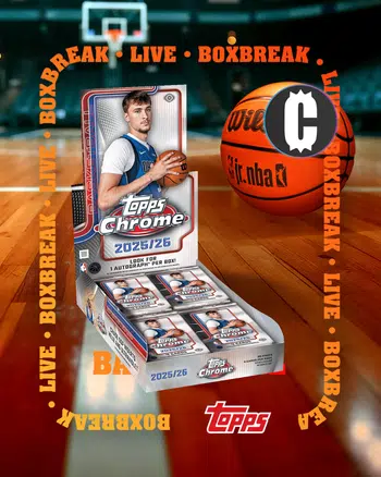half case break topps chrome basketball 25/26 !