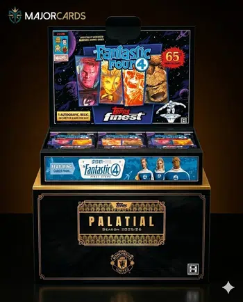⚽✨BOXBREAK NEW TOPPS MANCHESTER UNITED PALATIAL 2026 & FINEST FANTASTIC FOURS 2026 ✨⚽