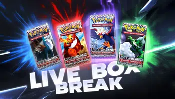 Box break pouvoir Émergeant - Le grand show Noir et blanc & XY