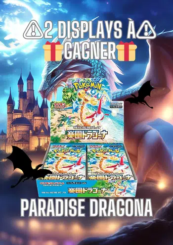 💥 MEGA BOXBREAK Paradise dragona🐉2 DISPLAYS À GAGNER 💥