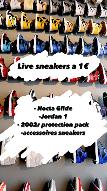 Sneakers à 1€ !!!