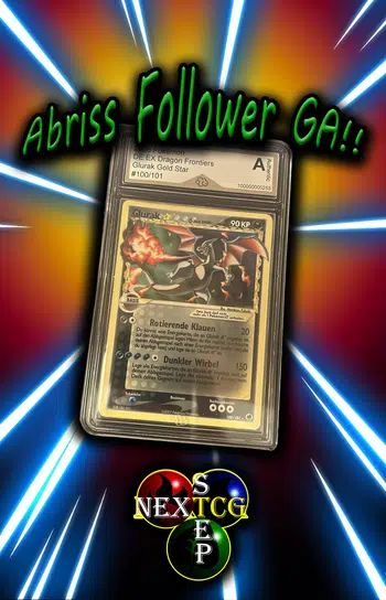 Glurak Goldstar GA! Einzelkarten Eskalation